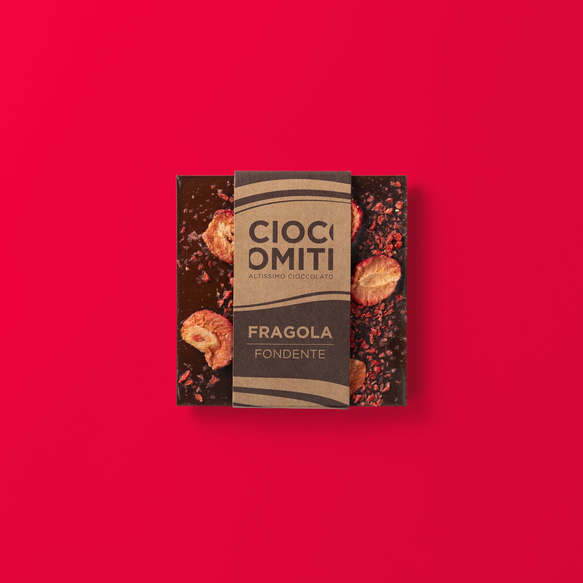 Tavoletta fondente e Fragole