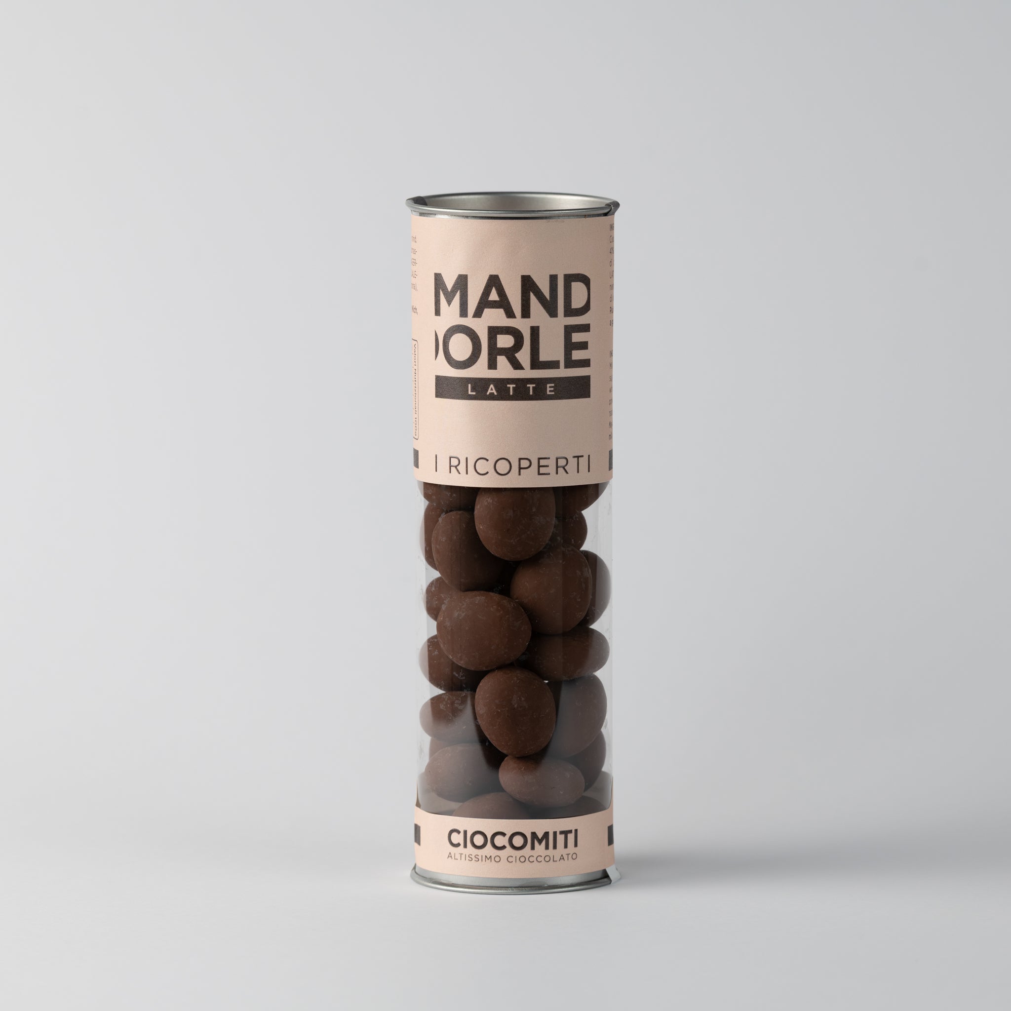 Mandorle tostate ricoperte di cioccolato al latte