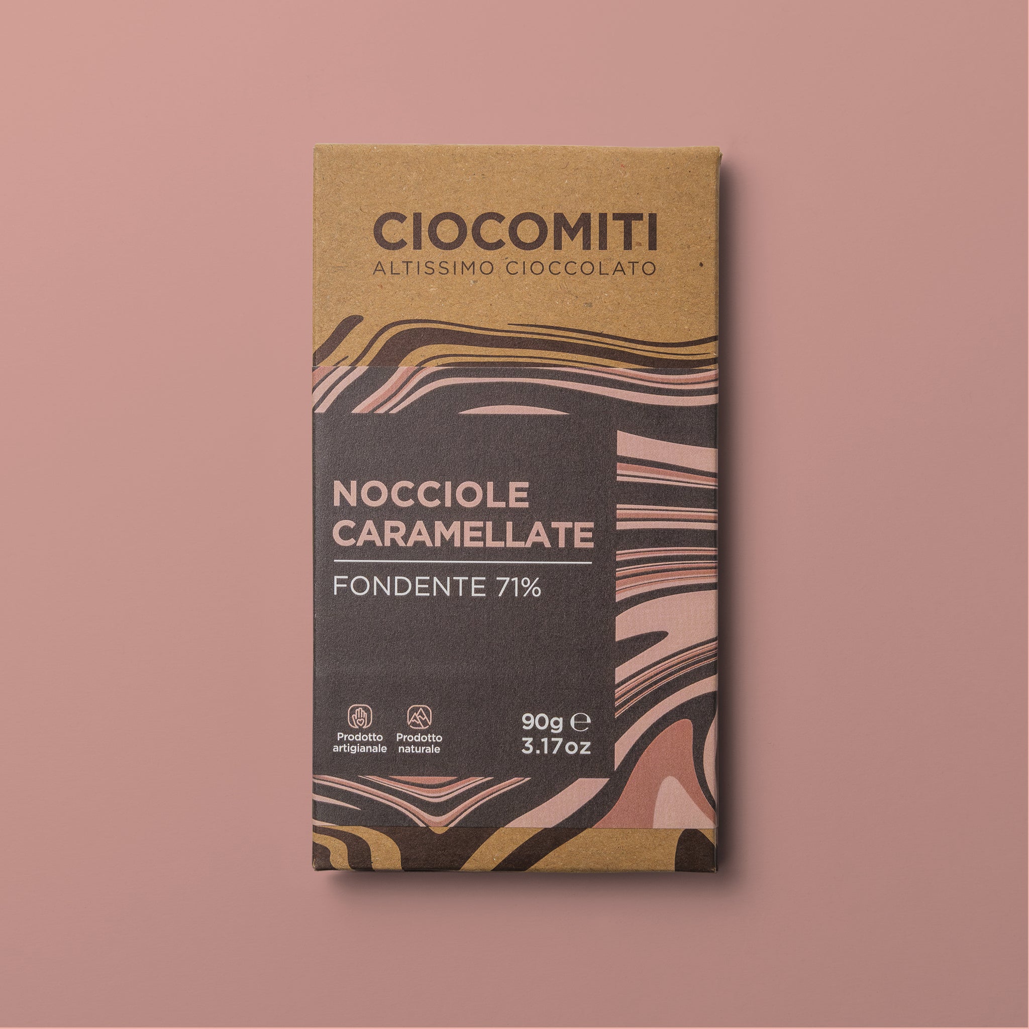 Tavoletta fondente e Nocciole Caramellate