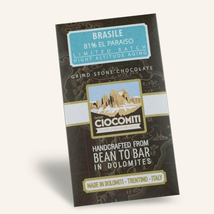 Bean to Bar affinato in Alta Quota Brasile 81% - Ciocomiti