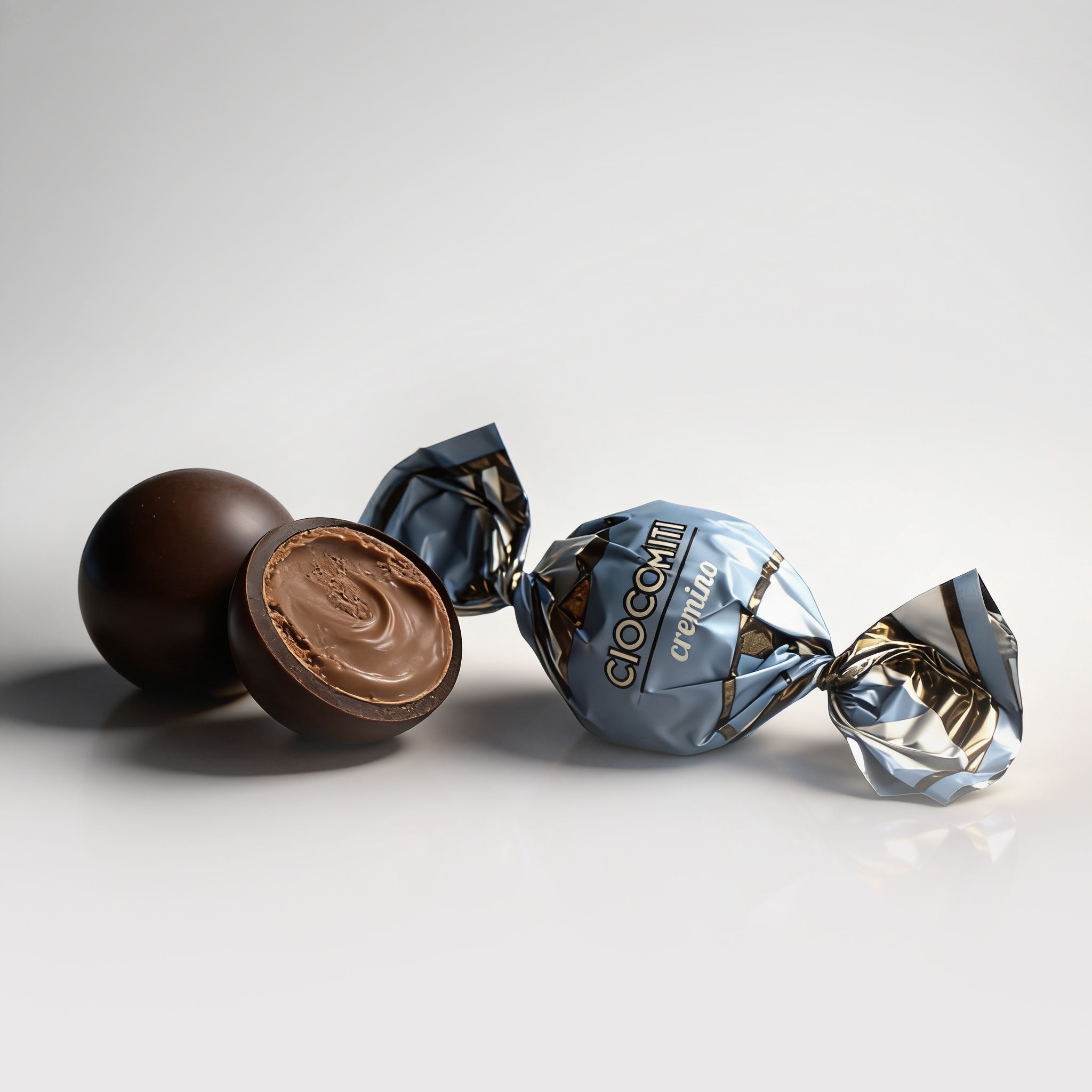 Sfere Fondente Cremino Gianduia