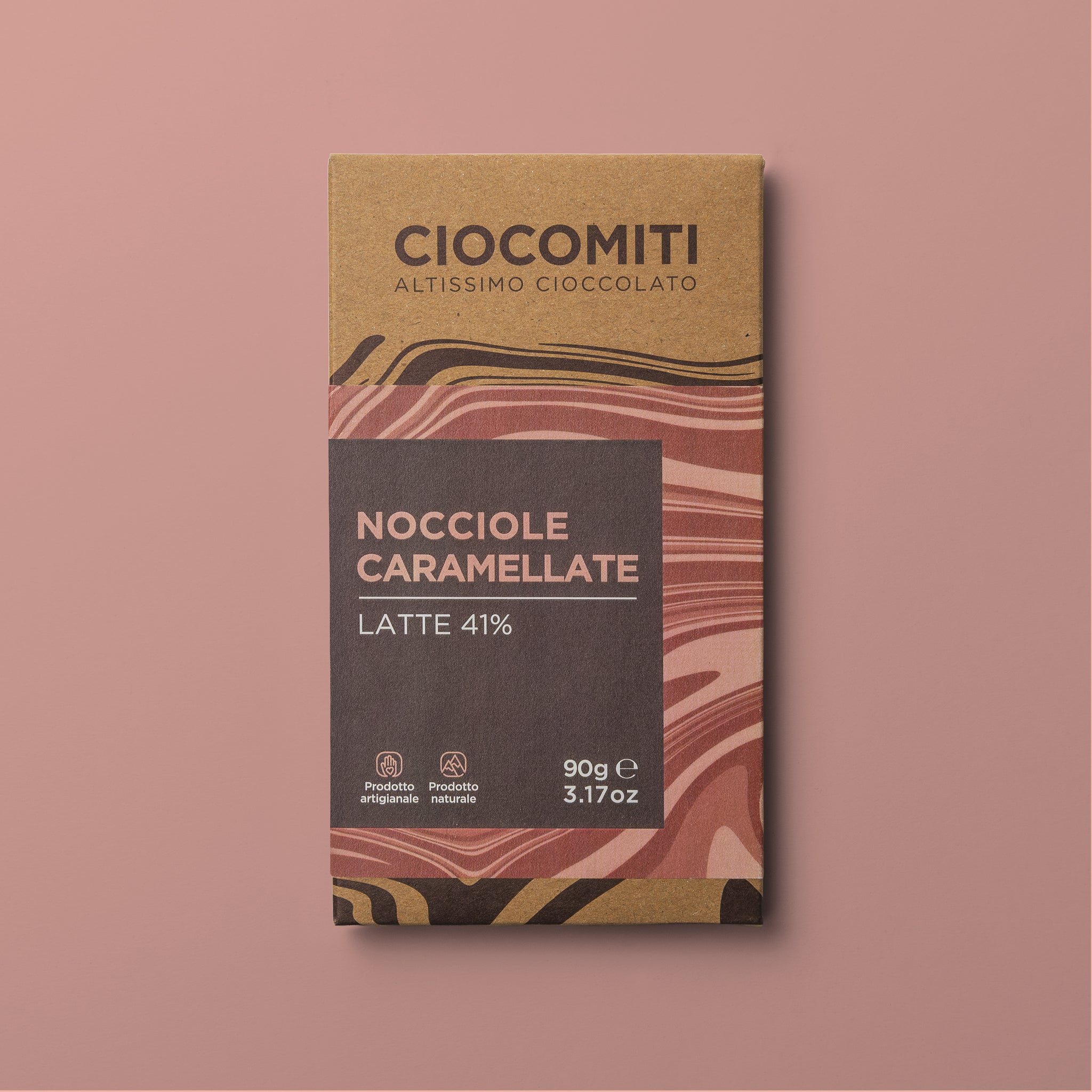 Tavoletta al latte e Nocciole Caramellate