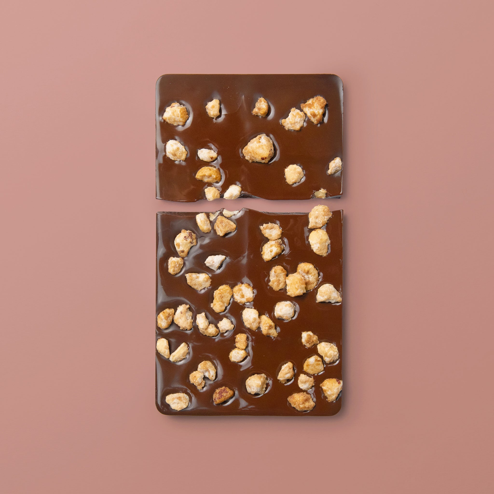 Tavoletta al latte e Nocciole Caramellate